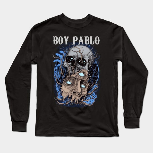 BOY PABLO BAND Long Sleeve T-Shirt by Tronjoannn-maha asyik 